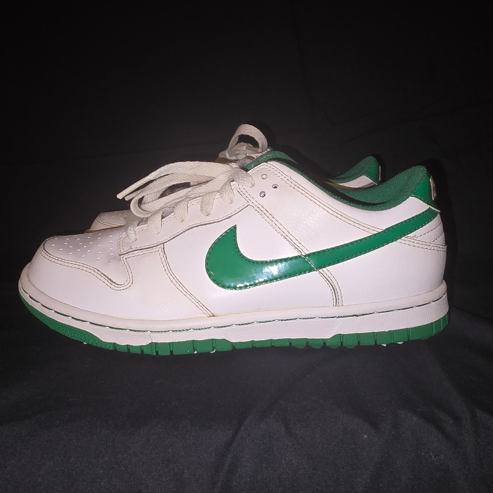 Nike Dunk NG Junior Golf Shoes White Green 484715-102 Kids Size 5Y